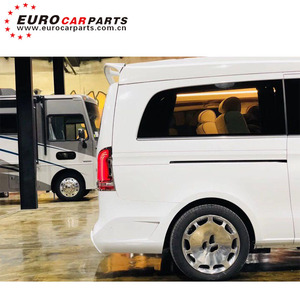 W447 kit carrozzeria adatti per la <span class=keywords><strong>classe</strong></span> V W447 2016y- Eurocar w447 kit PP materiale paraurti anteriore lato paraurti posteriore e spoiler - Product Image 5