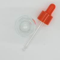 Populaire Offre Spéciale 18/410 Orange Ampoule Compte-gouttes Pipette Huile Essentielle Transparent 30 ml Bouteille En Verre