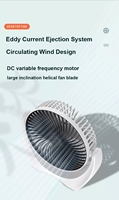 Ventilateur électrique personnalisé de 12 pouces, ventilateur de table portable rechargeable avec énergie solaire et lumière