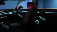 Éclairage LED intérieur amélioré pour Honda Civic 11e génération 2022-2025 – Cache-haut-parleur et éclairage de selle, symphonie arc-en-ciel 64 couleurs