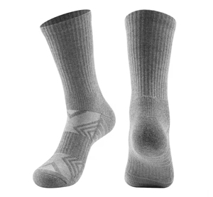 Wholesale 100% Cotton Athletic Crew <b>Socks</b> Custom Logo Knitted Sport <b>Socks</b> <b>Gym</b> Outdoor Spring Sports Bottom Logo Cuff Logo - Product Image 5