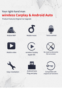 Interfaz Krando CarPlay para LEXUS UX 2018 - 2019 Cámara Caja de actualización activa Soporte inalámbrico Apple Carplay <span class=keywords><strong>Android</strong></span> Auto GPS WIFI - Product Image 6