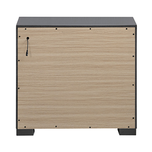 Wave G08500-N Nightstand Wenge Modern Storage <b>Side</b> <b>Table</b> Bedroom Furniture - Product Image 6