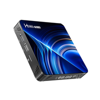 HS86 PRO 16 Android 14 TV Box 14.0 HD 4K Décodeur Smart Tvbox Amlogic S905Y5 Quad Core WiFi 4 Go de RAM 64 Go Lecteur Multimédia Décodeur