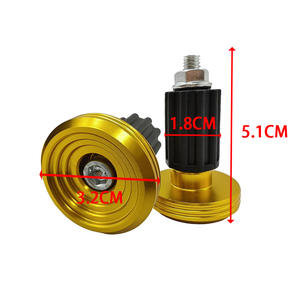 Bouchon de guidon de moto en alliage d'aluminium, couleur modifiée, pièce essentielle pour les systèmes de carrosserie de moto - Product Image 4