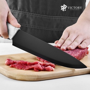 7 Pieces Professional <b>Kitchen</b> Chef <b>Knife</b> Ultra <b>Sharp</b> <b>Kitchen</b> <b>Knives</b> Stainless Steel <b>Kitchen</b> <b>Knife</b> Set with Block - Product Image 3