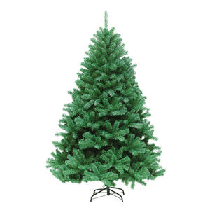 120/150/180/210cm mã hóa nhân tạo Cây giáng sinh trang trí Pre lit PVC Cây giáng sinh mini màu xanh lá cây Xmas cây - Product Image 1