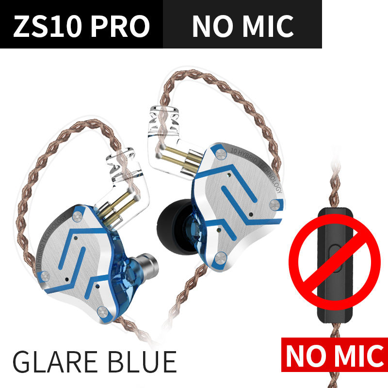 Éblouissement bleu sans micro