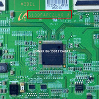 1 pieza TCON S100FAPC20. 3 T-CON Placa Lógica de 1/2 ", 2", 2 ", 1", 2 ", 2", 1 ", 2", 1 ", 2", 1 ", 2"