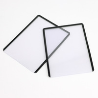 Protection UV 35 55 PT 3x4 "Porte-cartes Toploaders colorés pour chargeur de carte de sport avec bordure colorée pour carte KPOP