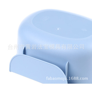 <b>Plastic</b> <b>Kitchen</b> Cabinet Door Hanging Trash Can Fruit Peel Storage Box Countertop Storage Mold Multi Cavity Semi Fixed - Product Image 3