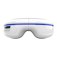 Wiederauf ladbarer Micro-USB-Luftdruck Hochfrequenz beheizte Vibration Augen massage gerät Heiß kompression therapie Augen massage gerät