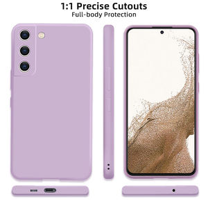 Funda de Silicona Líquida AilesTecca <span class=keywords><strong>para</strong></span> Samsung S22 con <span class=keywords><strong>Forro</strong></span> de Microfibra, Funda Protectora de TPU Suave - Product Image 4