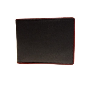 Men's Genuine Leather Short <strong>Wallet</strong> RFID Protected Open Closure Type With Cotton <strong>Lining</strong> - Product Image 1