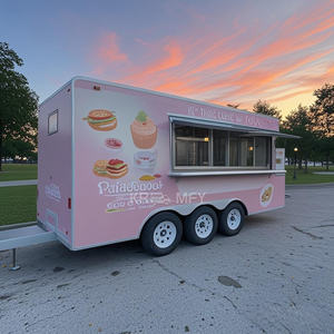 2025 Coffee Deep Fryer Cart Australia Truck Manufacture <b>Mobile</b> Food Trailer with <b>Kitchen</b> Cooking Equipment - Product Image 1