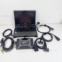 Ordinateur portable Getac V110, ensemble complet avec scanner de diagnostic automobile Super Star M6 pour camions et voitures, outils de diagnostic pour voitures Benz