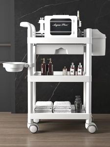 Beauty <b>Cart</b> Beauty Salon Special Mobile Hand Push Storage Rack Plastic Surgery and Nursing Equipment Medical <b>Tool</b> <b>Cart</b> - Product Image 6
