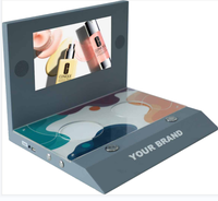 YIJIAO Étui de rangement cosmétique personnalisé en acrylique, présentoir de maquillage en acrylique pour la vente au détail de produits de beauté