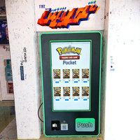 Distributeur automatique mural combiné avec écran tactile, paiement sans espèces et vérification d'âge pour les marchés européens et américains, avec service d'autocollants personnalisés OEM