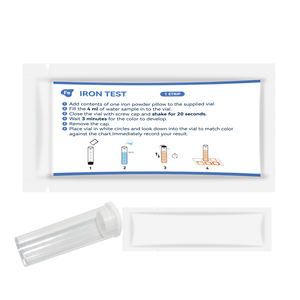 רצועות בדיקת ברזל כוללת רצועת בדיקת מים לבדיקת מתכות כבדות מים תעשייתיים - Product Image 1