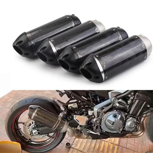 Pot d'échappement universel pour moto 51 mm CNC Escape Moto pour USA Two Brother Ninja Z900 R15 R6, silencieux en carbone - Product Image 6