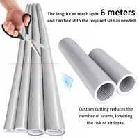 Conduit acoustique flexible sans fibre insonorisant pour MVHR, isolation hygiénique, conduit d'air, silencieux en ligne pour CVC