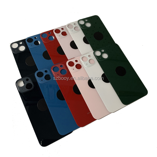 Battery Cover Rear Glass with Big Hole Design for iPhone 13 13mini Large Hole Easy Replace Back Glass for iPhone 13 Pro Max