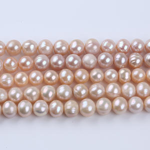 Perlas Sueltas de Agua Dulce Naturales, Rectangulares, Barrocas, de 12*17 mm, con Orificio Pasante, para Fabricación de Joyería Artesanal - Product Image 5