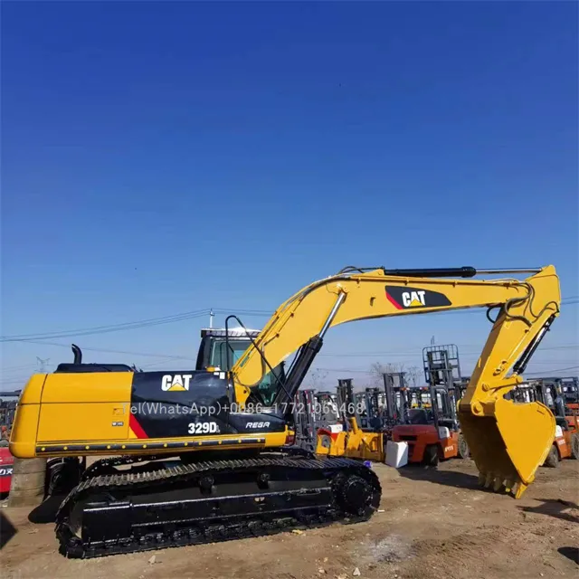 L'excellent état 29 tons CAT 329DL a utilisé l'excavatrice 329D avec le bon prix