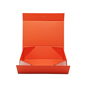 OEM Factory Price Customized <b>Magnetic</b> Foldable Closure Gift Box With Ribbon and Bag - Product Image 3