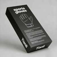 Boîte cadeau pour gants de golf personnalisée, recyclable, de haute qualité, fabriquée directement en usine, emballage de vente au détail, impression numérique, best-seller