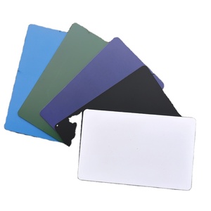 Bedruckbare Luxus-Metall-Visitenkarten in Mattweiß mit NFC-Tag NTAG213, Wiederbeschreibbar - Product Image 2