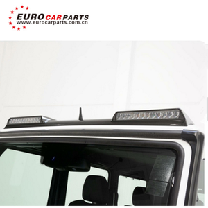 <span class=keywords><strong>Aileron</strong></span> de toit en carbone de classe G pour w463 spoiler en carbone avec feux de course à LED aile de toit avant - Product Image 5