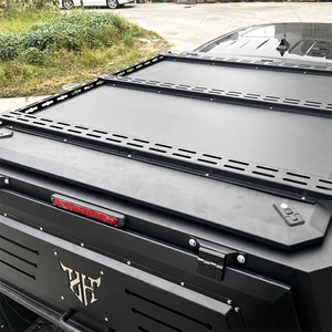 Capote rigide pour <span class=keywords><strong>Ford</strong></span> <span class=keywords><strong>Ranger</strong></span> <span class=keywords><strong>Raptor</strong></span> F-150 - Alliage d'aluminium imperméable à l'eau, quatre portes, haute protection - Product Image 4