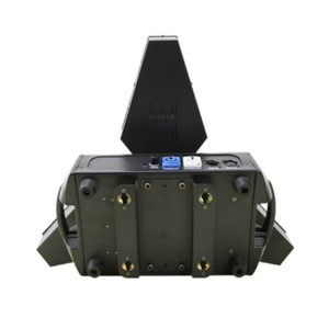 <span class=keywords><strong>Retro</strong></span> ánh sáng ba lá Fan rõ ràng Bar giai đoạn đua ngựa Strobe Laser LED stepless xoay Maple Leaf ánh sáng - Product Image 4