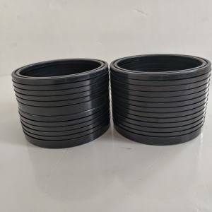 Assemblage d'emballage en V FKM Joint d'étanchéité en V résistant à l'huile et à la chaleur pour arbres alternatifs fabriqué en Chine-résistant à la corrosion haute - Product Image 5