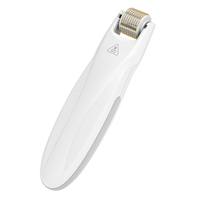 Rouleau Microneedling Bio LED EMS Électrique Sans Fil G5 Derma Roller Microneedling 1,5 mm pour la Repousse des Cheveux