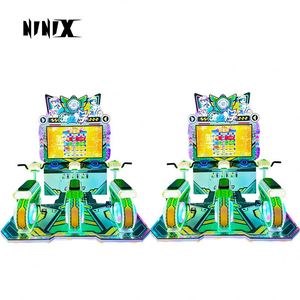 Machine de jeu d'arcade à pousser les pièces, simulateur de course de vélo, machine de jeu de rédemption de billets de prix sportifs, en promotion - Product Image 2