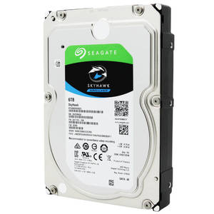 ฮาร์ดดิสก์ SkyHawk ST6000VX0023 ขนาด 3.5 นิ้ว ความจุ 6TB ความเร็ว 7200 รอบต่อนาที หน่วยความจำ 256MB - Product Image 1