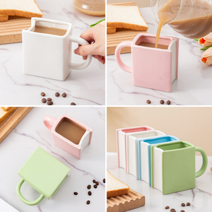 <span class=keywords><strong>Taza</strong></span> de Café Creativa de Cerámica <span class=keywords><strong>con</strong></span> Forma de Libro, Estilo Nórdico, <span class=keywords><strong>con</strong></span> Asa, <span class=keywords><strong>Taza</strong></span> <span class=keywords><strong>con</strong></span> Diseño de Libro, Logotipo <span class=keywords><strong>Personalizado</strong></span>, <span class=keywords><strong>Taza</strong></span> de Cerámica Pintada en 3D - Product Image 5
