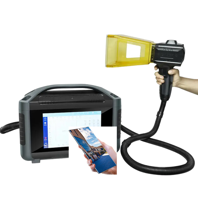YHS Small Portable Laser Engraver Equipment 20w Handheld Mini Laser Marking Machine for Engraving Texts on Metal
