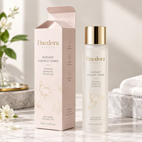 Kotak Perawatan Kulit Kardus Kaku Ramah Lingkungan Mewah Modern Anti Guncangan dengan Pengunci Otomatis untuk Krim Wajah & Mata, Toner, Losion