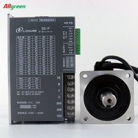 Servo DC 750W DC48V-80V 19A 3000rpm 2500 Line Motor Servo DC Inkremental dengan Driver 8OM02430DC+DS-P750W untuk Mesin CNC