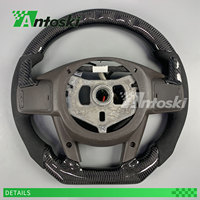 Volant sport en fibre de carbone personnalisé avec écran LED intelligent pour Chrysler 200, 200S, 300, 300C, Pacifica (2011-2015)