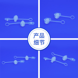 Silicone Plug Medical Grade Clear Custom Shape Moulding For Protective Use - Product Image 3