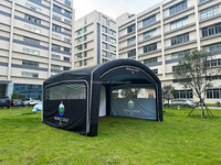 Tente de golf en tissu Oxford anti-UV à 3 couches, écran de simulation de golf à bas prix, projection interactive pour jeu de golf AR