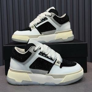 American style trendy luxurious diamond-studded casual <b>shoes</b> with thick soles and heightening feature for walking. - Product Image 3