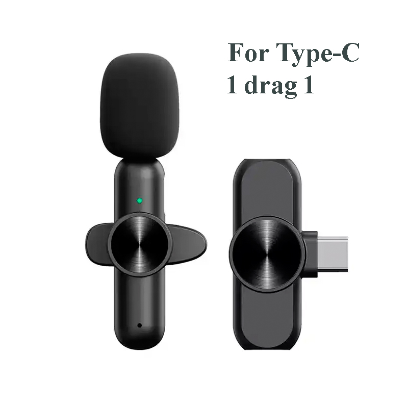 Noir-1Mic pour type-c