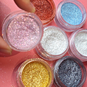 Giáng sinh khô lỏng bóng mắt bột long lanh Hiệu ứng kim loại không thấm nước kích thước du lịch khoáng mỹ phẩm sắc tố ánh sáng/công bằng/tối - Product Image 1