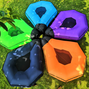 <span class=keywords><strong>Amazon</strong></span> Top vendedor dosel doble bolsa <span class=keywords><strong>de</strong></span> <span class=keywords><strong>dormir</strong></span> para acampar Cápsula <span class=keywords><strong>de</strong></span> aire inflable tumbona sofá con la tienda - Product Image 4